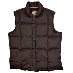 Covington Outerwear Women’s Brown Puffer Vest Down/Feather Size XL